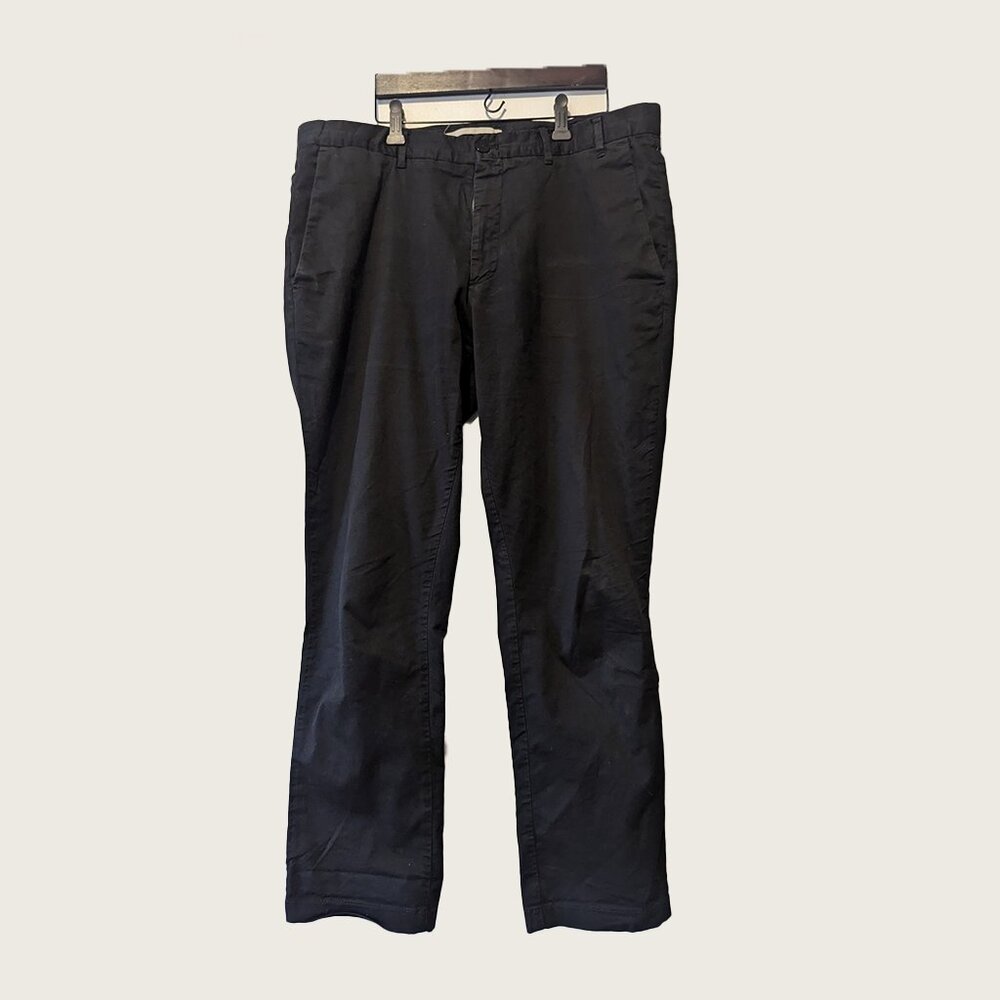 NORSE PROJECTS - Aros Slim Light Stretch black pants - Sz36 (W38)